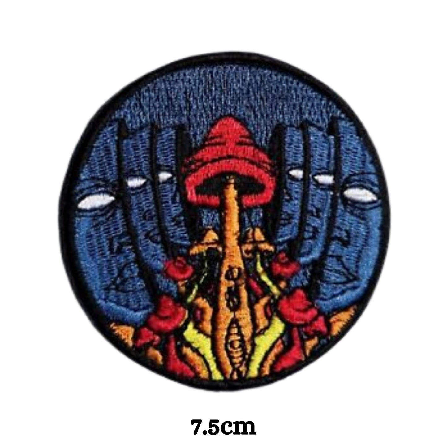 Alien and Space Embroidery Iron-On Patches for Clothing Sew-On Applique for DIY Crafts Denim Jackets Jeans Backpacks