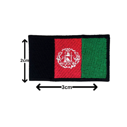 All Country Flag Patches (3 × 2 cm), Embroidered Iron-On/Sew On National Flags, Badge Traveler Gift Patch for Jacket, Backpack, Hat DIY Craft