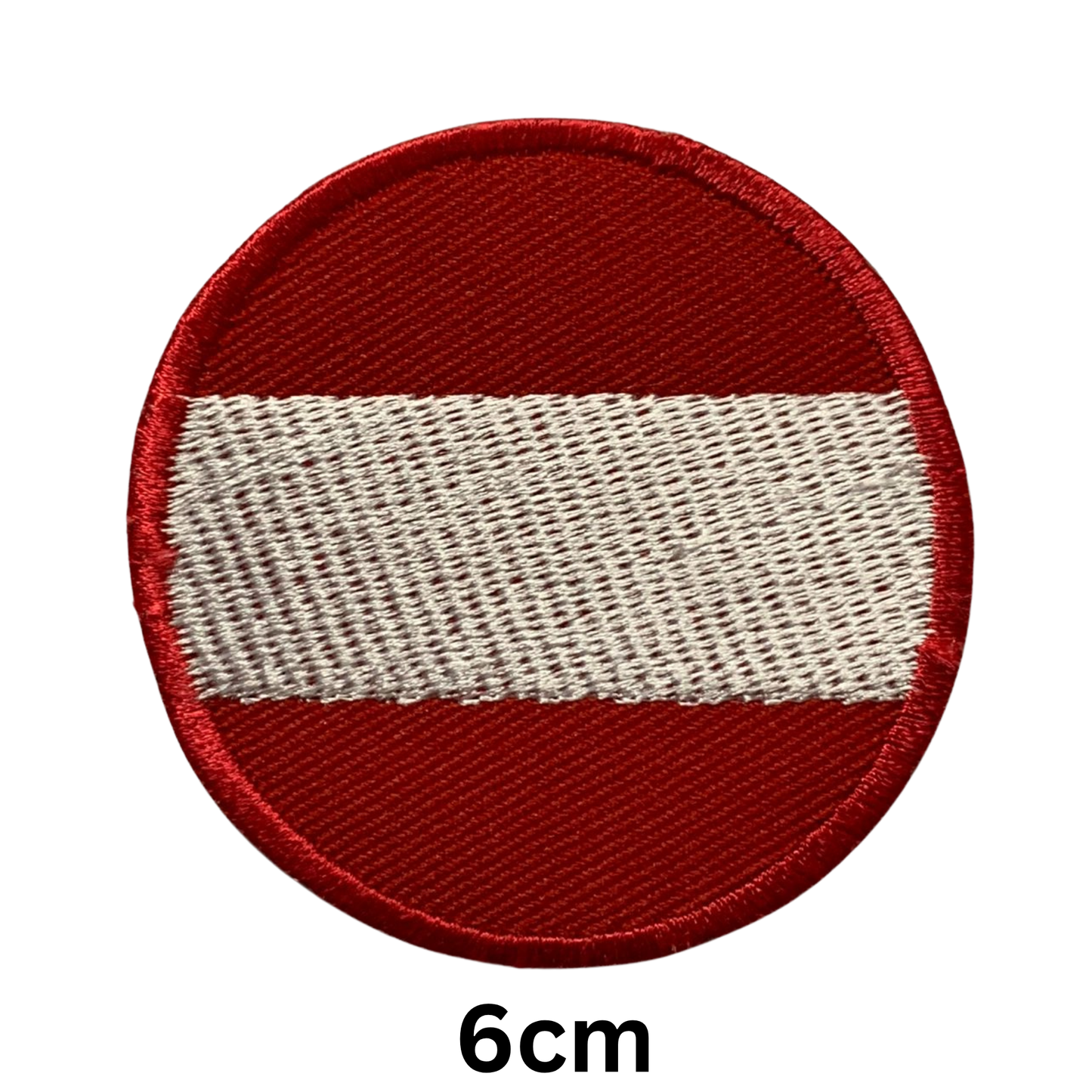 Round Flag Patch – 6cm Circular Embroidered Iron On / Sew On National Flag Badge | All Countries | Tactical Military Emblem for Hats, Jackets, Backpacks, Uniforms – Choose Your Country (A-J)