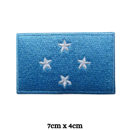 Country Flag Embroidered Patch – Iron On / Sew On National Flag Badge | All Countries Available | Jacket, Backpack, Hat, Uniform – Choose Your Country (K-S)