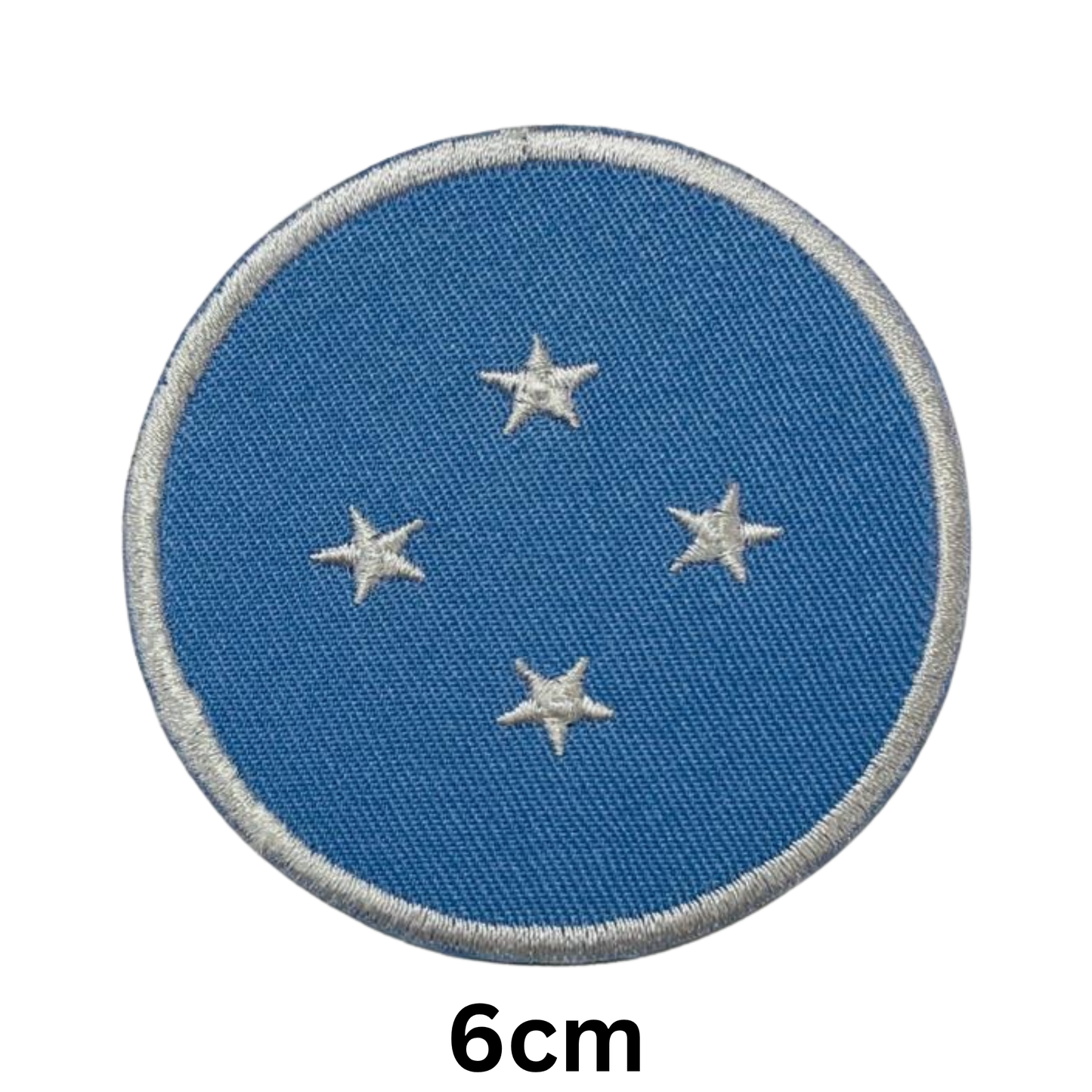 Round Flag Patch – 6cm Circular Embroidered Iron On / Sew On National Flag Badge | All Countries | Tactical Military Emblem for Hats, Jackets, Backpacks, Uniforms – Choose Your Country (K-S)