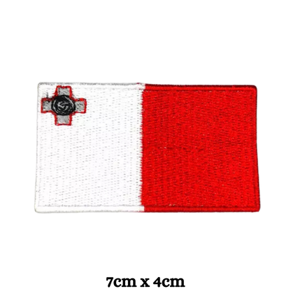 Country Flag Embroidered Patch – Iron On / Sew On National Flag Badge | All Countries Available | Jacket, Backpack, Hat, Uniform – Choose Your Country (K-S)