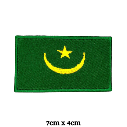 Country Flag Embroidered Patch – Iron On / Sew On National Flag Badge | All Countries Available | Jacket, Backpack, Hat, Uniform – Choose Your Country (K-S)