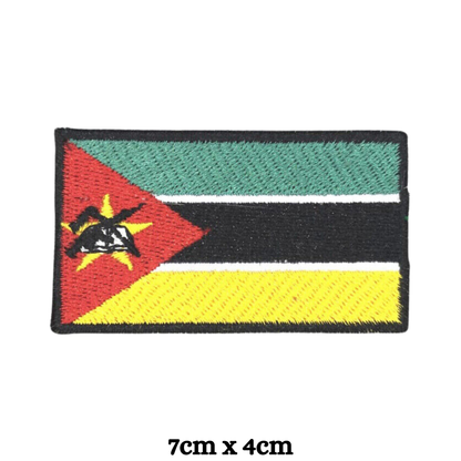 Country Flag Embroidered Patch – Iron On / Sew On National Flag Badge | All Countries Available | Jacket, Backpack, Hat, Uniform – Choose Your Country (K-S)