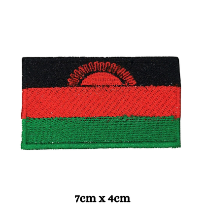 Country Flag Embroidered Patch – Iron On / Sew On National Flag Badge | All Countries Available | Jacket, Backpack, Hat, Uniform – Choose Your Country (K-S)