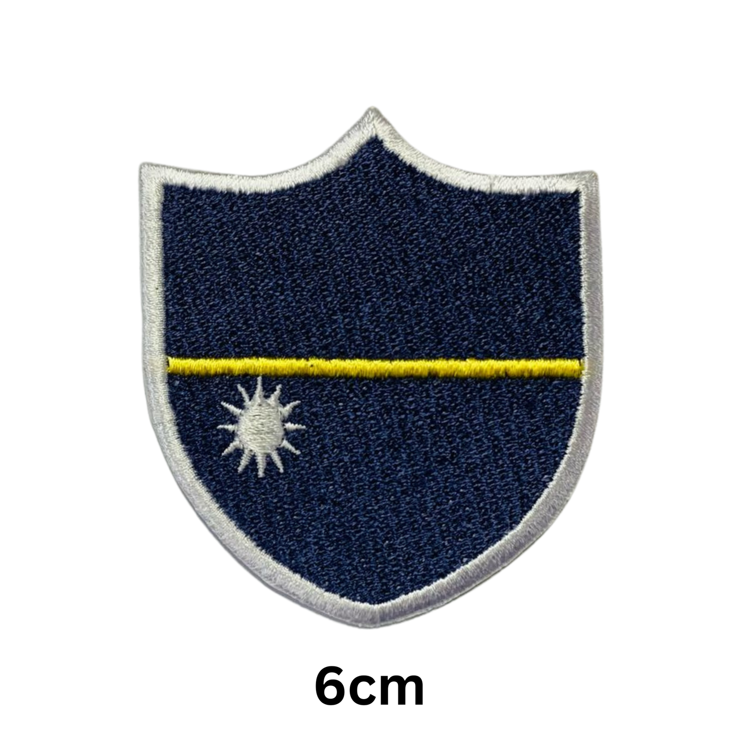 Shield Flag Patch – Embroidered Iron On / Sew On Shield Shaped National Flag Badge | All Countries Available | Heraldic Crest Patch for Jacket, Backpack, Biker Vest, Uniform – Choose Your Country (K-S)
