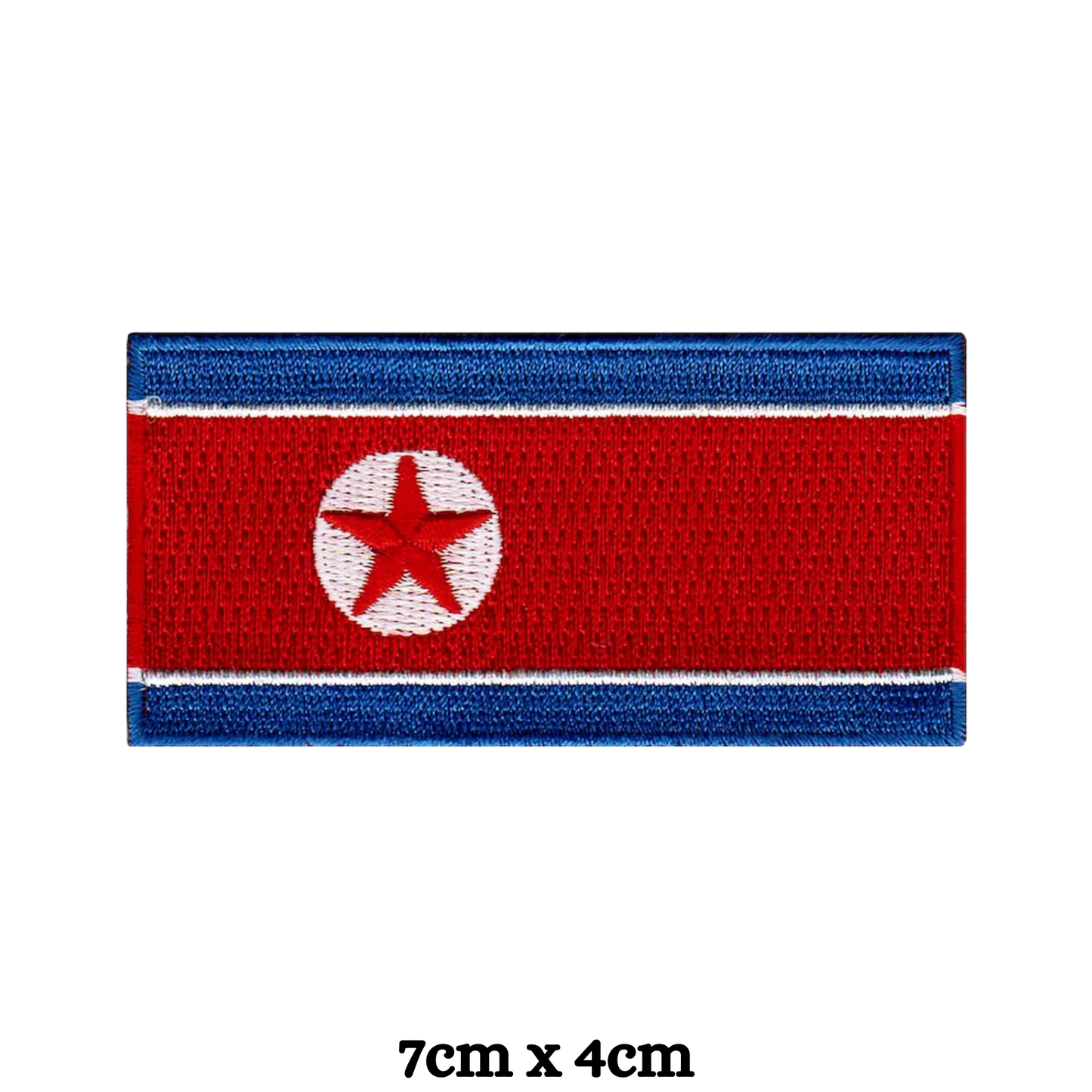 Country Flag Embroidered Patch – Iron On / Sew On National Flag Badge | All Countries Available | Jacket, Backpack, Hat, Uniform – Choose Your Country (K-S)