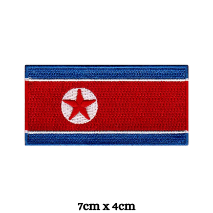 Country Flag Embroidered Patch – Iron On / Sew On National Flag Badge | All Countries Available | Jacket, Backpack, Hat, Uniform – Choose Your Country (K-S)