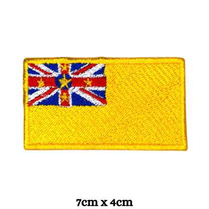 Country Flag Embroidered Patch – Iron On / Sew On National Flag Badge | All Countries Available | Jacket, Backpack, Hat, Uniform – Choose Your Country (K-S)
