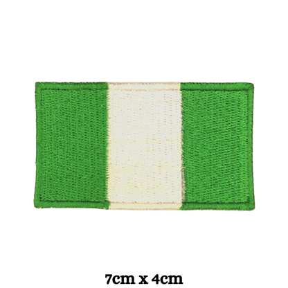 Country Flag Embroidered Patch – Iron On / Sew On National Flag Badge | All Countries Available | Jacket, Backpack, Hat, Uniform – Choose Your Country (K-S)