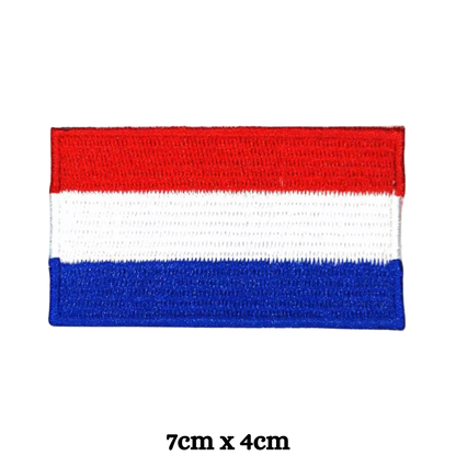 Country Flag Embroidered Patch – Iron On / Sew On National Flag Badge | All Countries Available | Jacket, Backpack, Hat, Uniform – Choose Your Country (K-S)