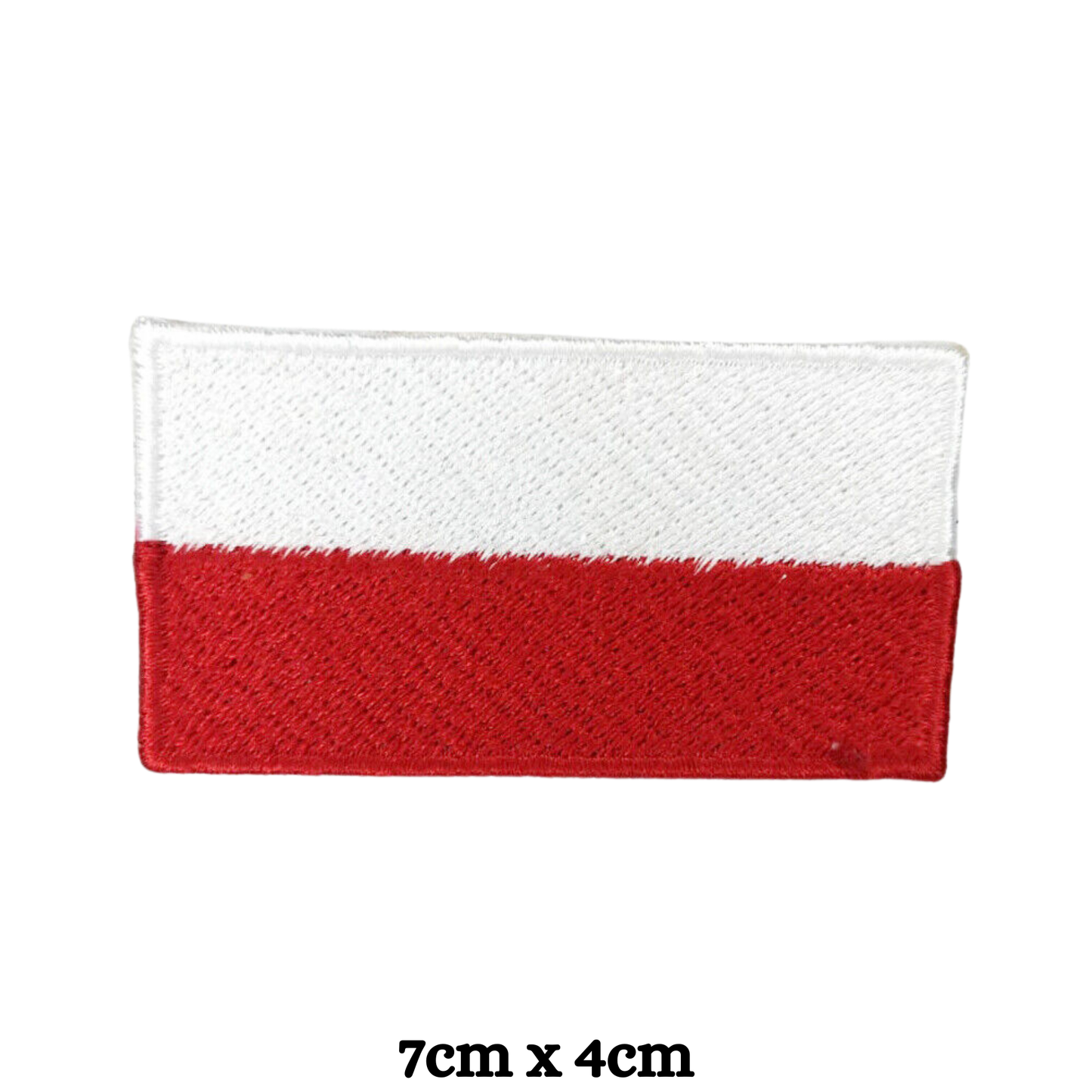 Country Flag Embroidered Patch – Iron On / Sew On National Flag Badge | All Countries Available | Jacket, Backpack, Hat, Uniform – Choose Your Country (K-S)