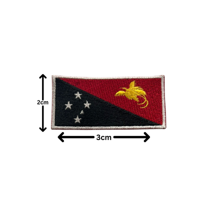 All Country Flag Patches (3 × 2 cm), Embroidered Iron-On/Sew On National Flags, Badge Traveler Gift Patch for Jacket, Backpack, Hat DIY Craft (K-S)