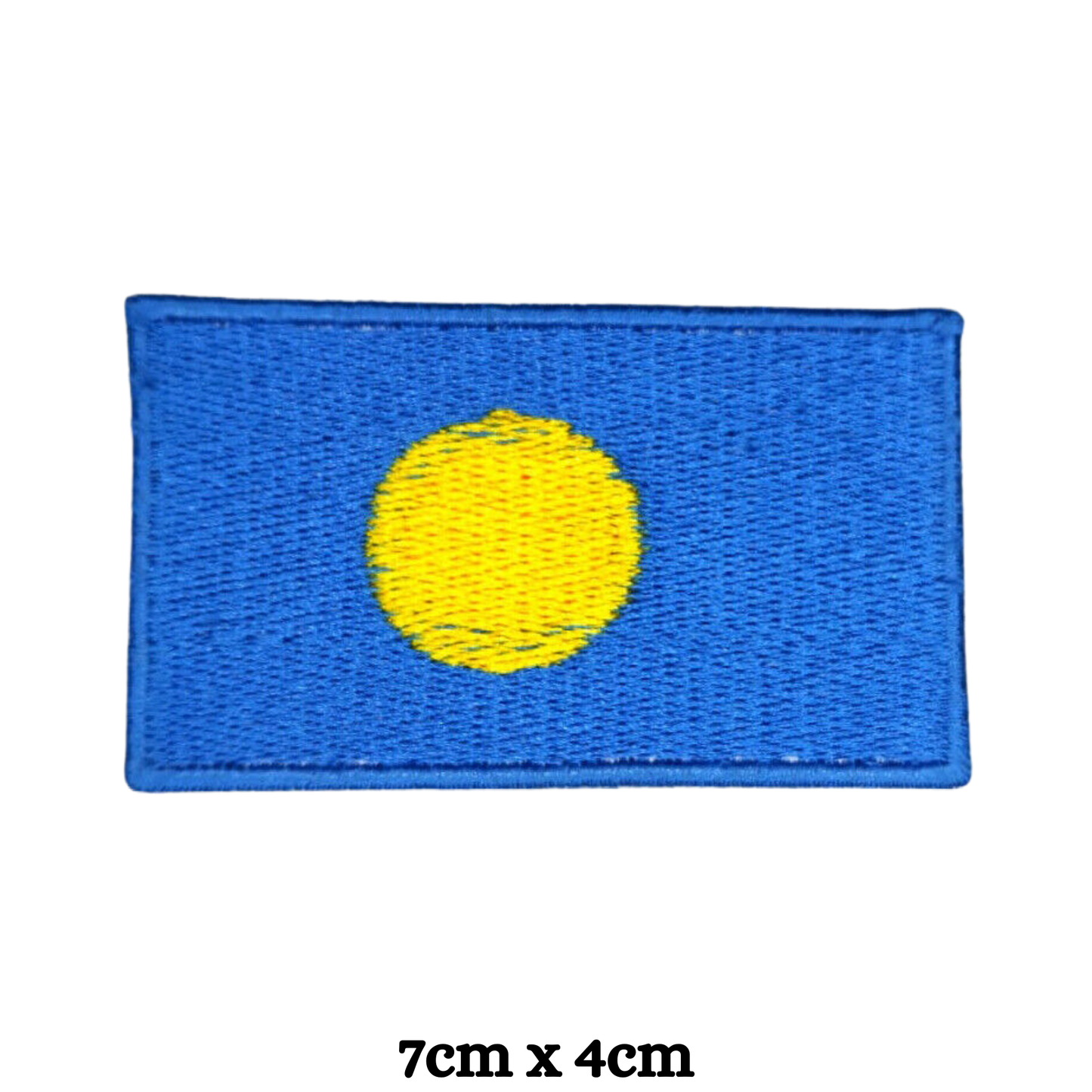 Country Flag Embroidered Patch – Iron On / Sew On National Flag Badge | All Countries Available | Jacket, Backpack, Hat, Uniform – Choose Your Country (K-S)