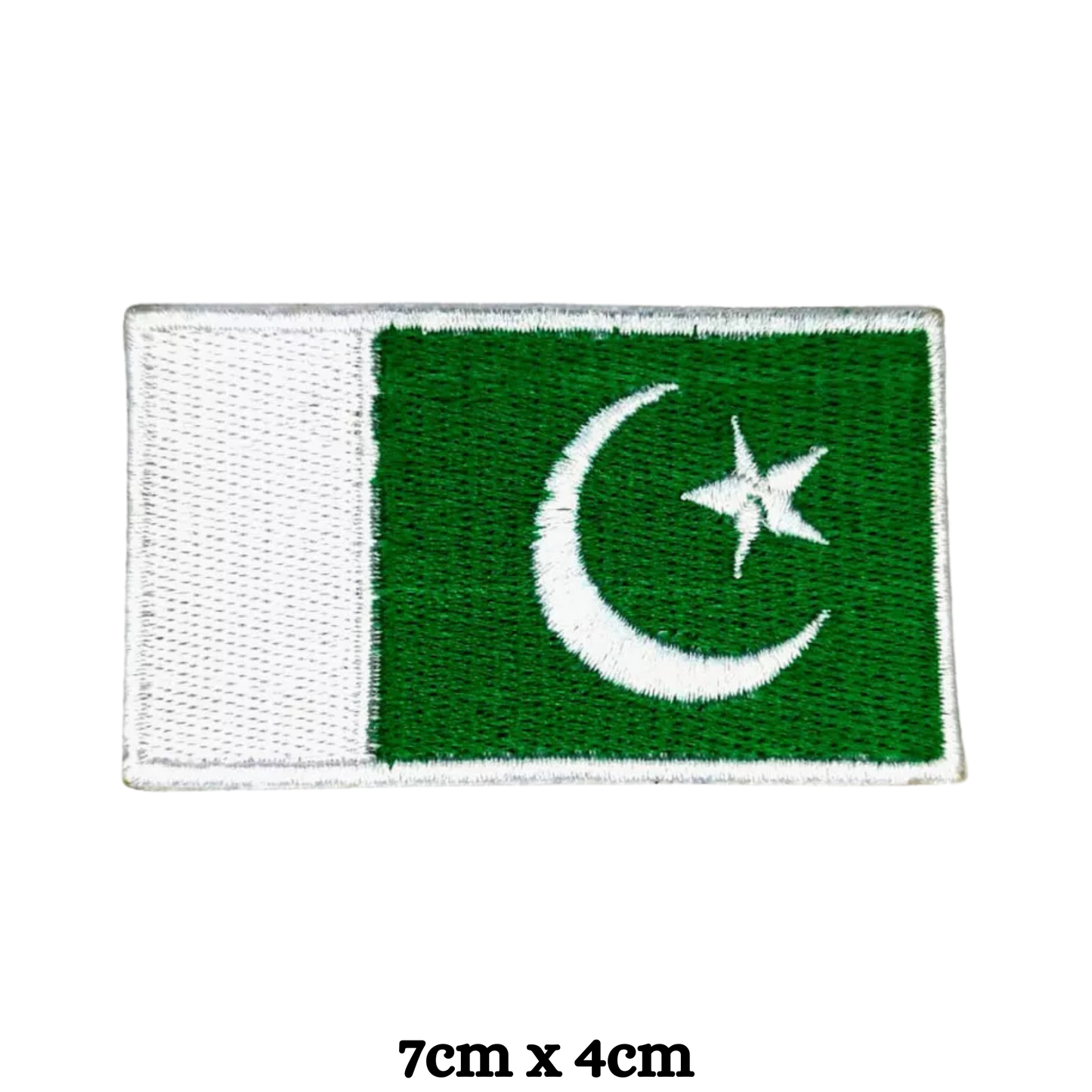 Country Flag Embroidered Patch – Iron On / Sew On National Flag Badge | All Countries Available | Jacket, Backpack, Hat, Uniform – Choose Your Country (K-S)