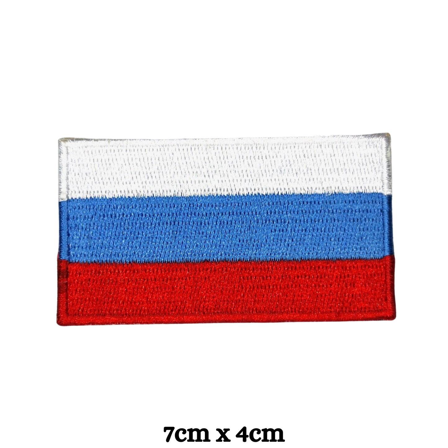 Country Flag Embroidered Patch – Iron On / Sew On National Flag Badge | All Countries Available | Jacket, Backpack, Hat, Uniform – Choose Your Country (K-S)