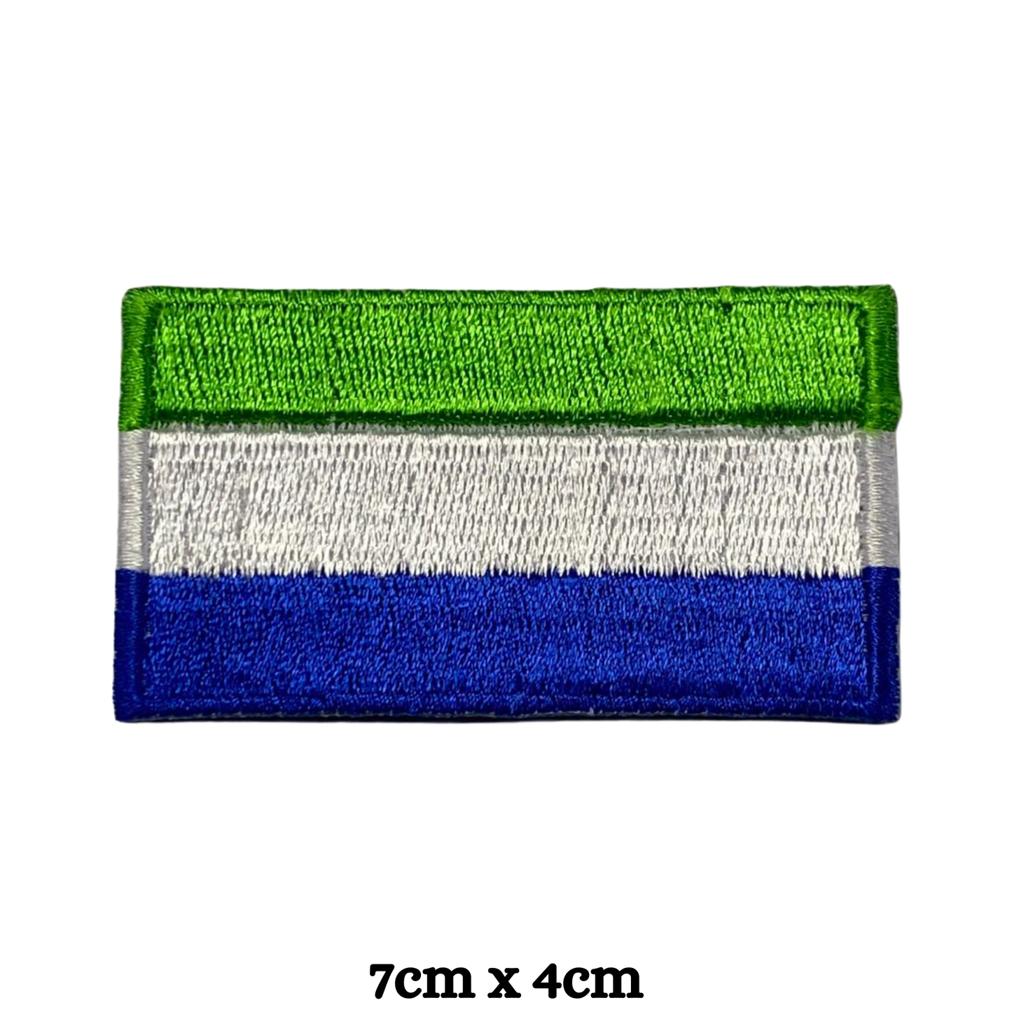 Country Flag Embroidered Patch – Iron On / Sew On National Flag Badge | All Countries Available | Jacket, Backpack, Hat, Uniform – Choose Your Country (K-S)
