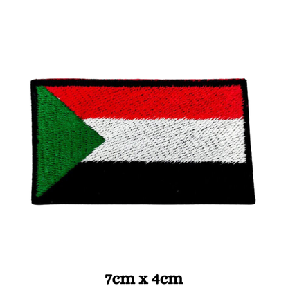 Country Flag Embroidered Patch – Iron On / Sew On National Flag Badge | All Countries Available | Jacket, Backpack, Hat, Uniform – Choose Your Country (K-S)