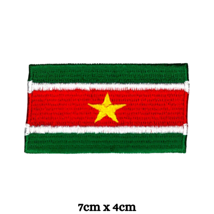 Country Flag Embroidered Patch – Iron On / Sew On National Flag Badge | All Countries Available | Jacket, Backpack, Hat, Uniform – Choose Your Country (K-S)