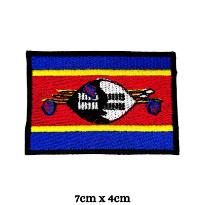 Country Flag Embroidered Patch – Iron On / Sew On National Flag Badge | All Countries Available | Jacket, Backpack, Hat, Uniform – Choose Your Country (A-J)