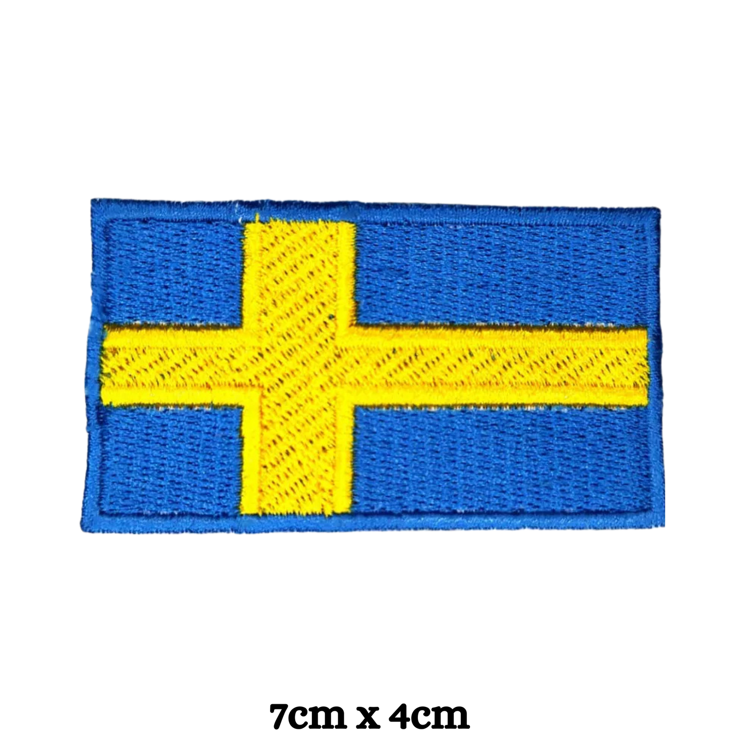 Country Flag Embroidered Patch – Iron On / Sew On National Flag Badge | All Countries Available | Jacket, Backpack, Hat, Uniform – Choose Your Country (K-S)
