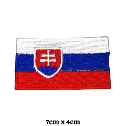 Country Flag Embroidered Patch – Iron On / Sew On National Flag Badge | All Countries Available | Jacket, Backpack, Hat, Uniform – Choose Your Country (K-S)