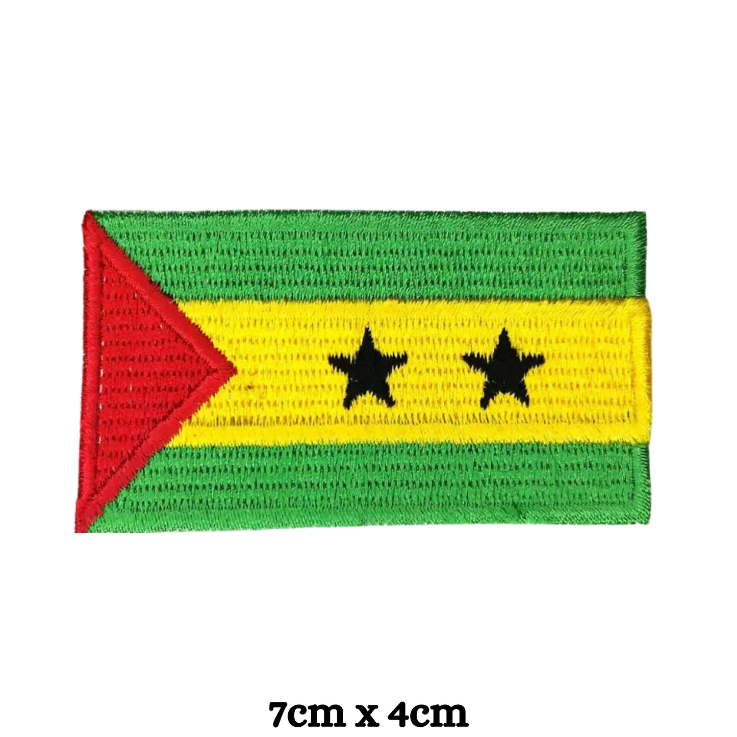 Country Flag Embroidered Patch – Iron On / Sew On National Flag Badge | All Countries Available | Jacket, Backpack, Hat, Uniform – Choose Your Country (K-S)