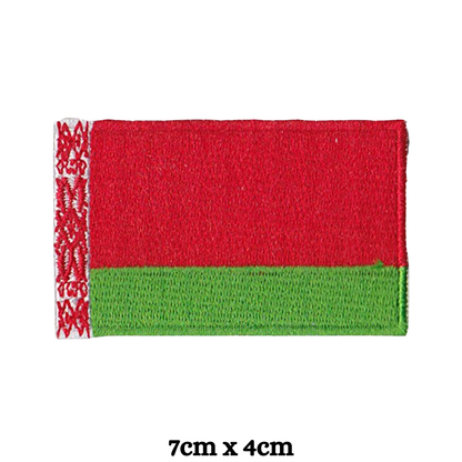 Country Flag Embroidered Patch – Iron On / Sew On National Flag Badge | All Countries Available | Jacket, Backpack, Hat, Uniform – Choose Your Country (A-J)