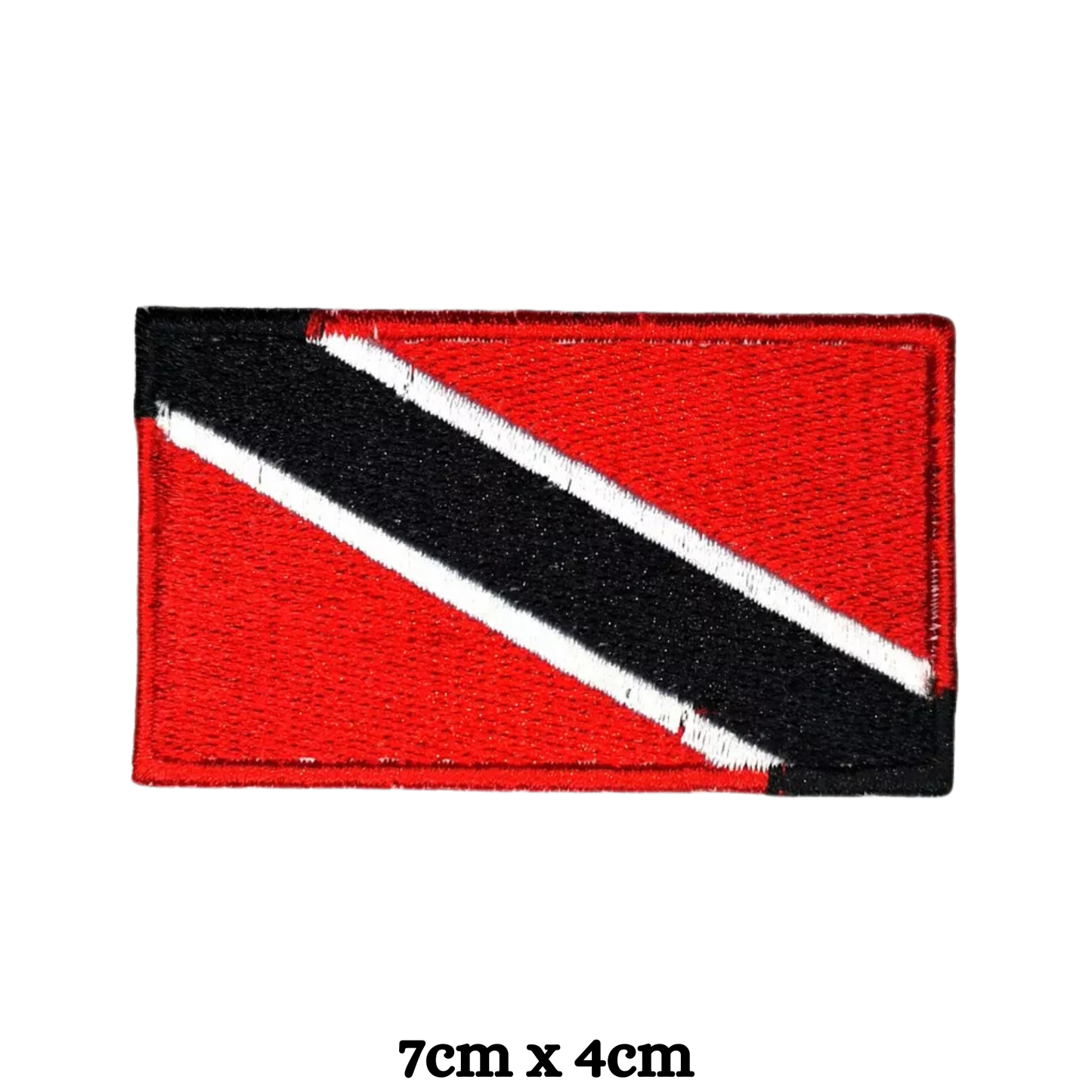 Country Flag Embroidered Patch – Iron On / Sew On National Flag Badge | All Countries Available | Jacket, Backpack, Hat, Uniform – Choose Your Country (T-Z)