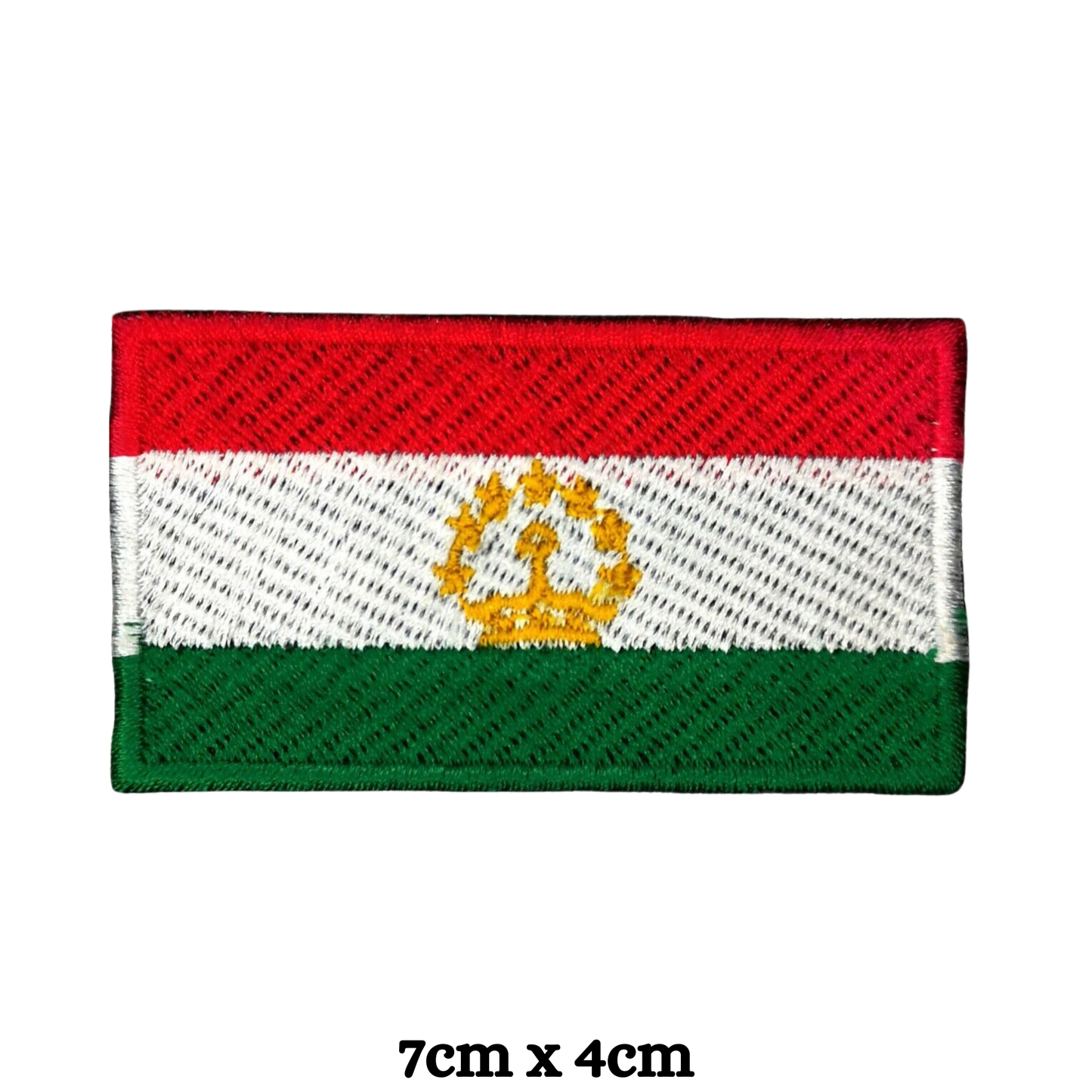 Country Flag Embroidered Patch – Iron On / Sew On National Flag Badge | All Countries Available | Jacket, Backpack, Hat, Uniform – Choose Your Country (T-Z)