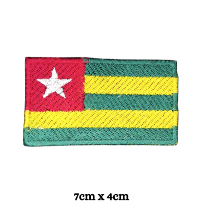 Country Flag Embroidered Patch – Iron On / Sew On National Flag Badge | All Countries Available | Jacket, Backpack, Hat, Uniform – Choose Your Country (T-Z)