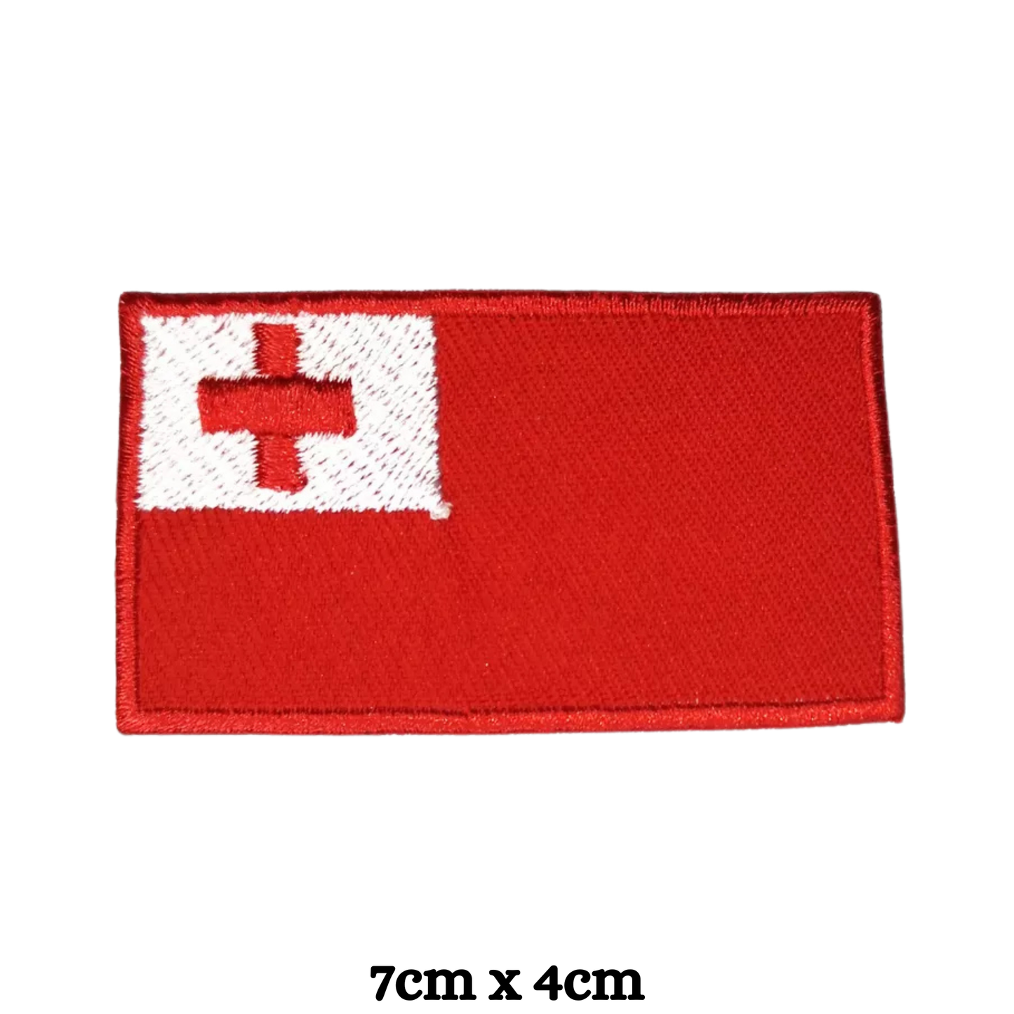 Country Flag Embroidered Patch – Iron On / Sew On National Flag Badge | All Countries Available | Jacket, Backpack, Hat, Uniform – Choose Your Country (T-Z)