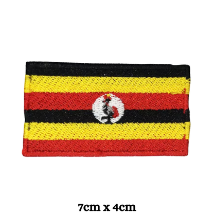 Country Flag Embroidered Patch – Iron On / Sew On National Flag Badge | All Countries Available | Jacket, Backpack, Hat, Uniform – Choose Your Country (T-Z)
