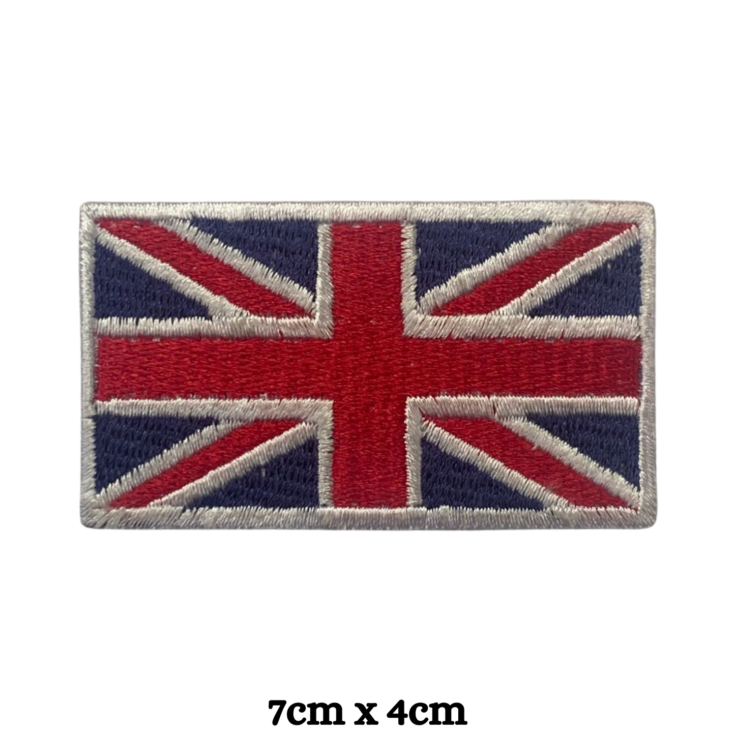 Country Flag Embroidered Patch – Iron On / Sew On National Flag Badge | All Countries Available | Jacket, Backpack, Hat, Uniform – Choose Your Country (T-Z)