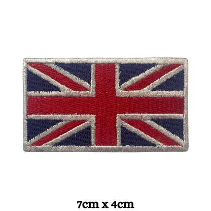 Country Flag Embroidered Patch – Iron On / Sew On National Flag Badge | All Countries Available | Jacket, Backpack, Hat, Uniform – Choose Your Country (T-Z)