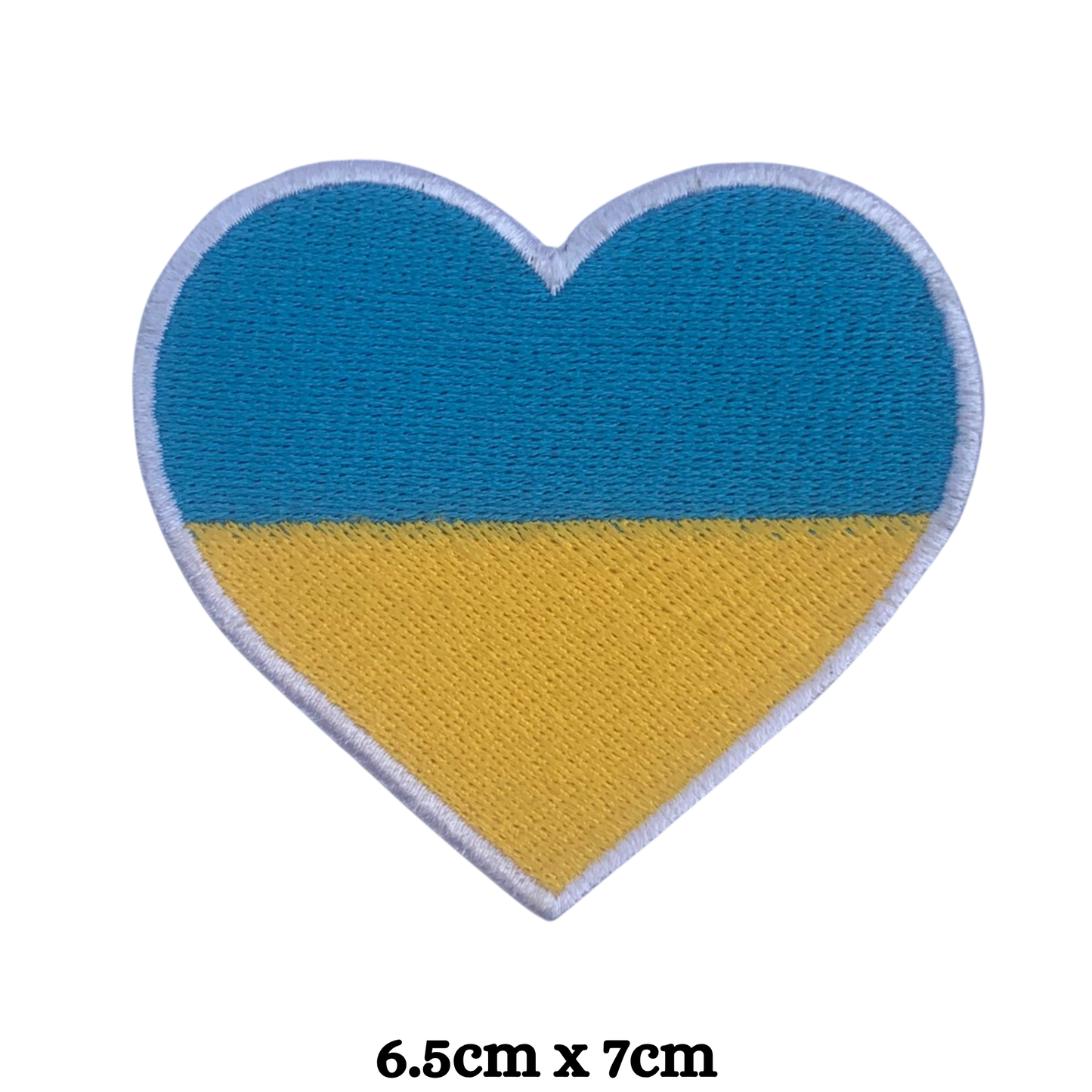 Country Heart Flag Patch – Embroidered Iron On / Sew On Heart Shaped National Flag Badge | All Countries Available | Jackets, Bags, Hats – Gift for Heritage, Travel & Flag Lovers (T-Z)