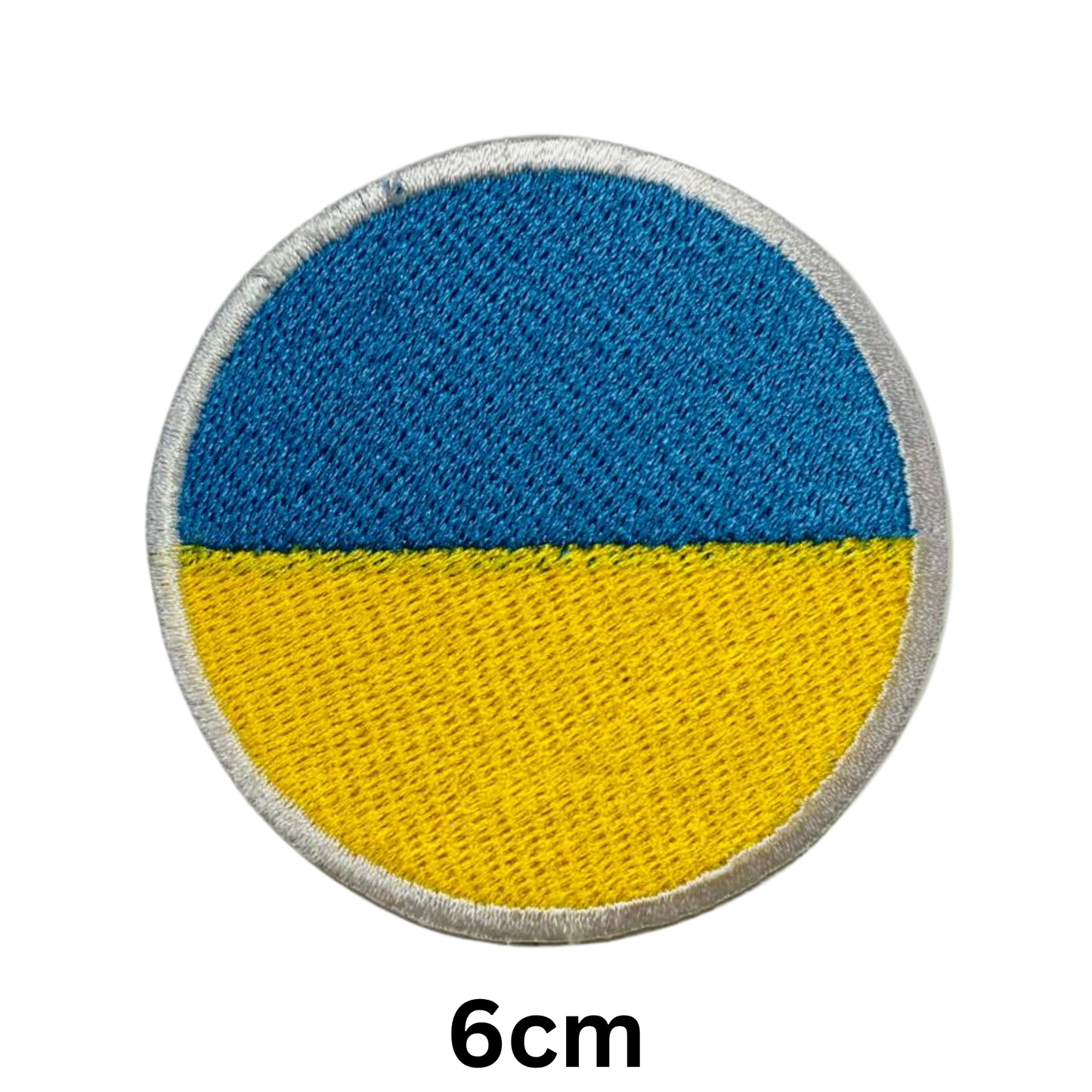 Round Flag Patch – 6cm Circular Embroidered Iron On / Sew On National Flag Badge | All Countries | Tactical Military Emblem for Hats, Jackets, Backpacks, Uniforms – Choose Your Country (T-Z)