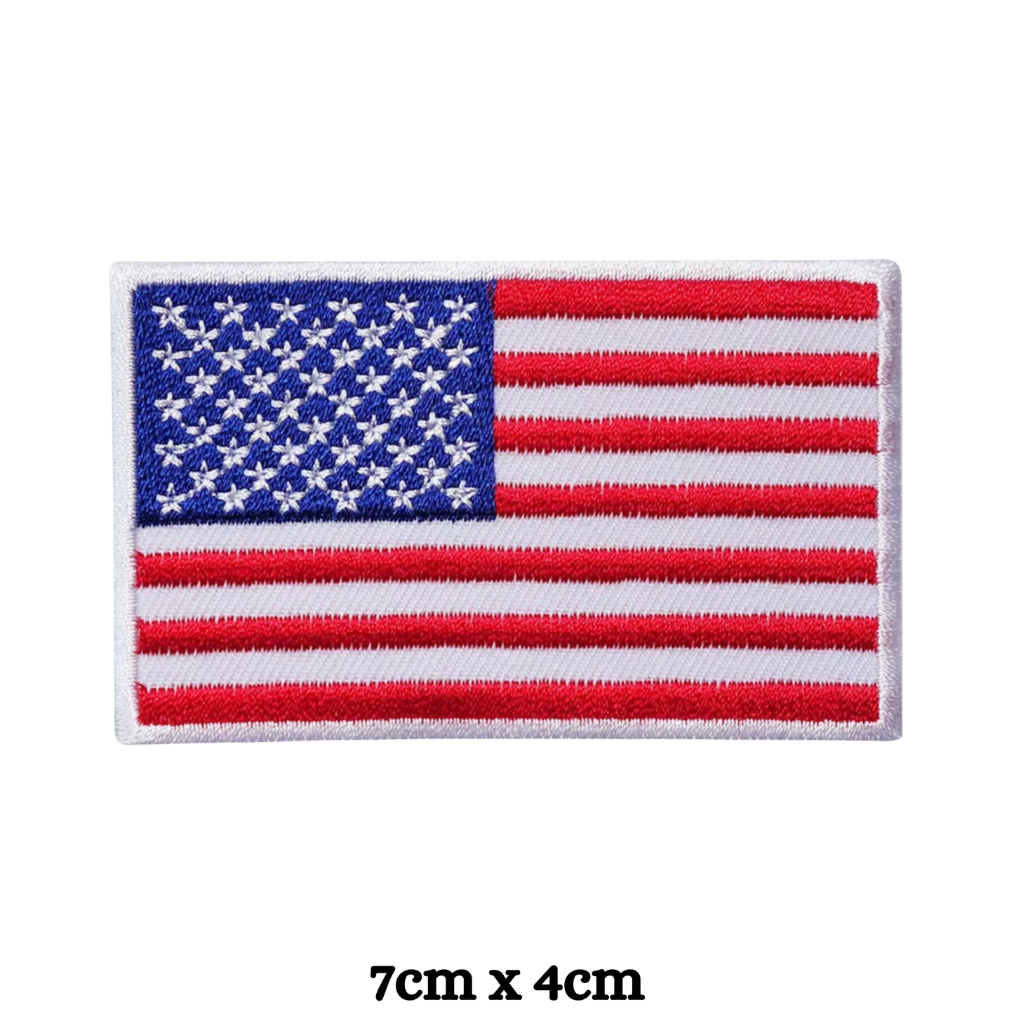 Country Flag Embroidered Patch – Iron On / Sew On National Flag Badge | All Countries Available | Jacket, Backpack, Hat, Uniform – Choose Your Country (T-Z)