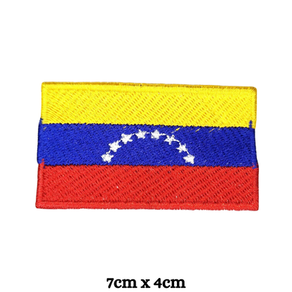 Country Flag Embroidered Patch – Iron On / Sew On National Flag Badge | All Countries Available | Jacket, Backpack, Hat, Uniform – Choose Your Country (T-Z)