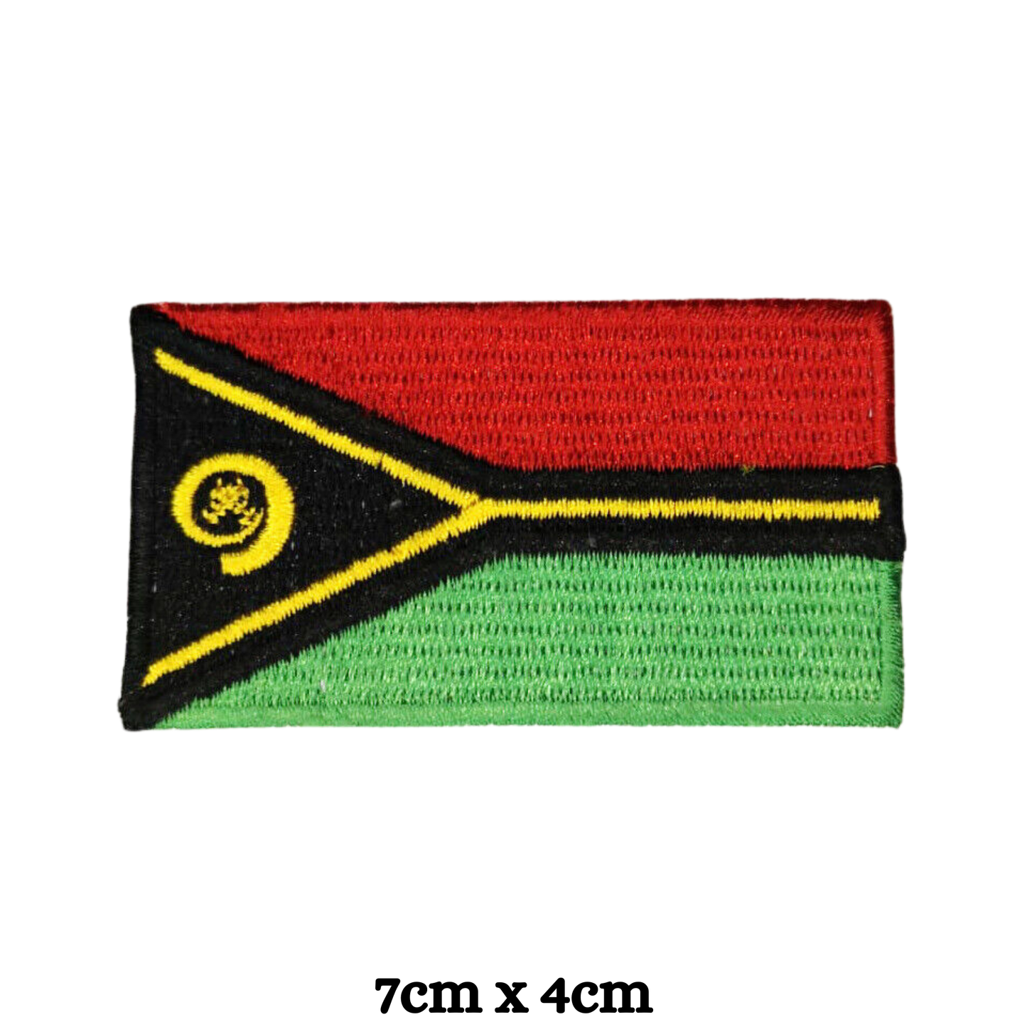 Country Flag Embroidered Patch – Iron On / Sew On National Flag Badge | All Countries Available | Jacket, Backpack, Hat, Uniform – Choose Your Country (T-Z)