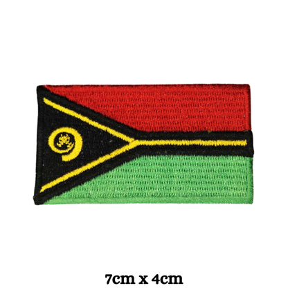 Country Flag Embroidered Patch – Iron On / Sew On National Flag Badge | All Countries Available | Jacket, Backpack, Hat, Uniform – Choose Your Country (T-Z)