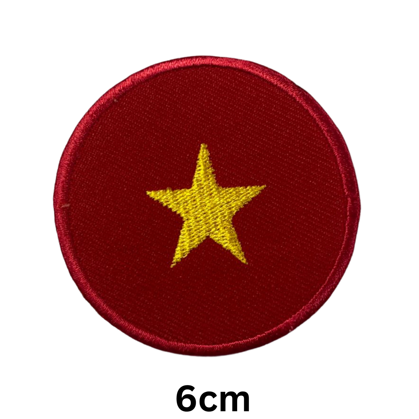 Round Flag Patch – 6cm Circular Embroidered Iron On / Sew On National Flag Badge | All Countries | Tactical Military Emblem for Hats, Jackets, Backpacks, Uniforms – Choose Your Country (T-Z)