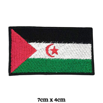 Country Flag Embroidered Patch – Iron On / Sew On National Flag Badge | All Countries Available | Jacket, Backpack, Hat, Uniform – Choose Your Country (T-Z)