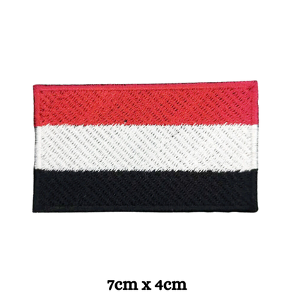 Country Flag Embroidered Patch – Iron On / Sew On National Flag Badge | All Countries Available | Jacket, Backpack, Hat, Uniform – Choose Your Country (T-Z)