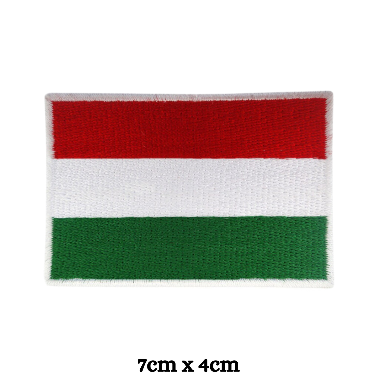 Country Flag Embroidered Patch – Iron On / Sew On National Flag Badge | All Countries Available | Jacket, Backpack, Hat, Uniform – Choose Your Country (A-J)