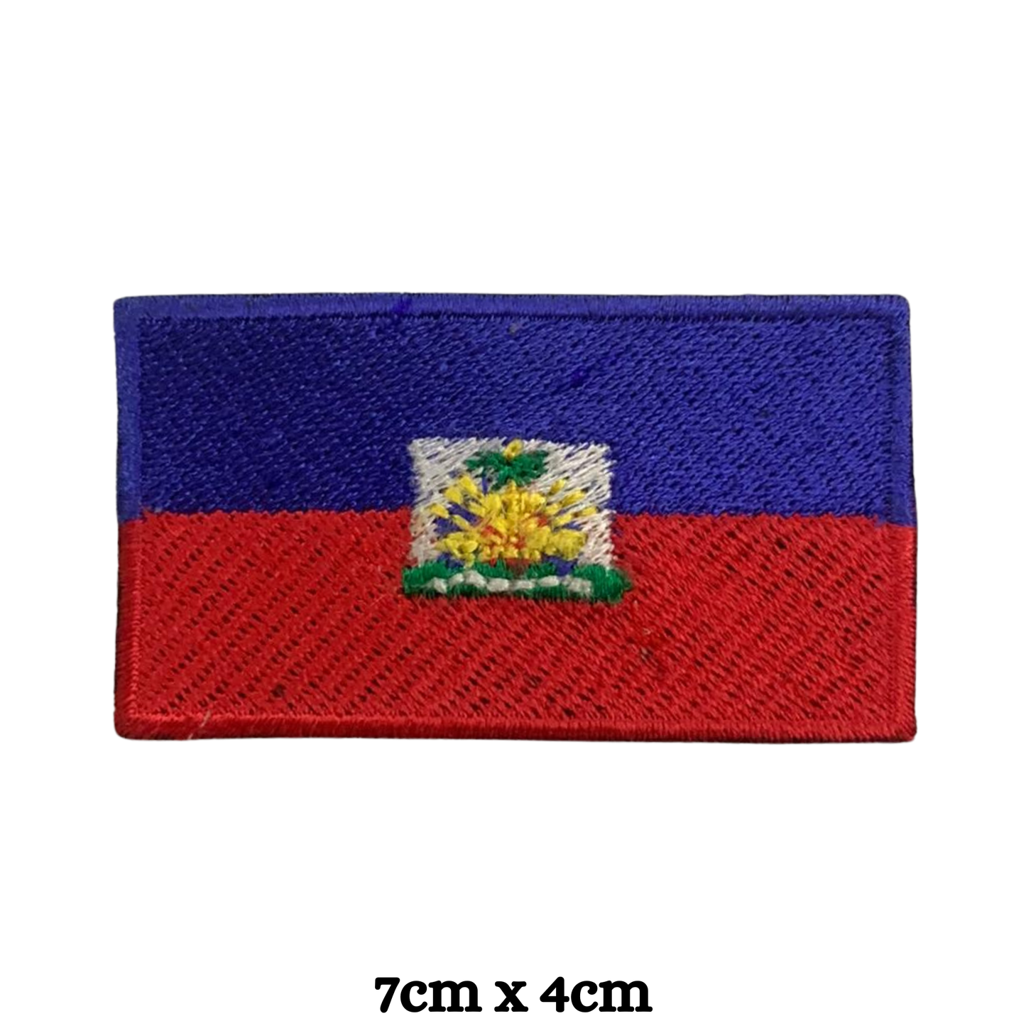 Country Flag Embroidered Patch – Iron On / Sew On National Flag Badge | All Countries Available | Jacket, Backpack, Hat, Uniform – Choose Your Country (A-J)