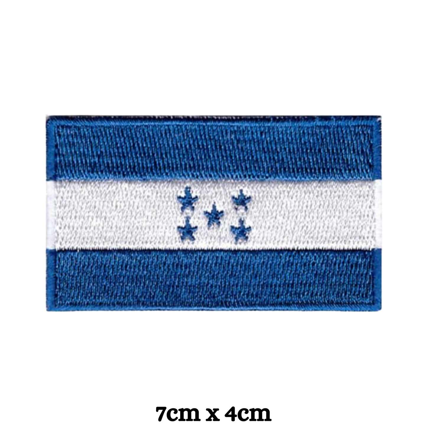 Country Flag Embroidered Patch – Iron On / Sew On National Flag Badge | All Countries Available | Jacket, Backpack, Hat, Uniform – Choose Your Country (A-J)