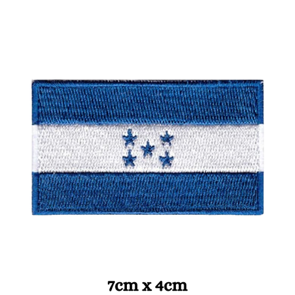 Country Flag Embroidered Patch – Iron On / Sew On National Flag Badge | All Countries Available | Jacket, Backpack, Hat, Uniform – Choose Your Country (A-J)