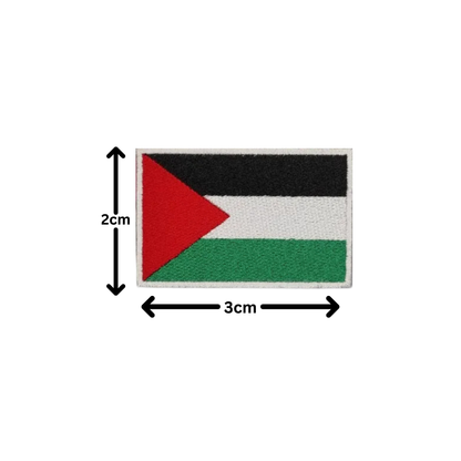 All Country Flag Patches (3 × 2 cm), Embroidered Iron-On/Sew On National Flags, Badge Traveler Gift Patch for Jacket, Backpack, Hat DIY Craft (K-S)