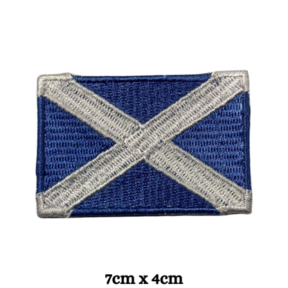 Country Flag Embroidered Patch – Iron On / Sew On National Flag Badge | All Countries Available | Jacket, Backpack, Hat, Uniform – Choose Your Country (K-S)